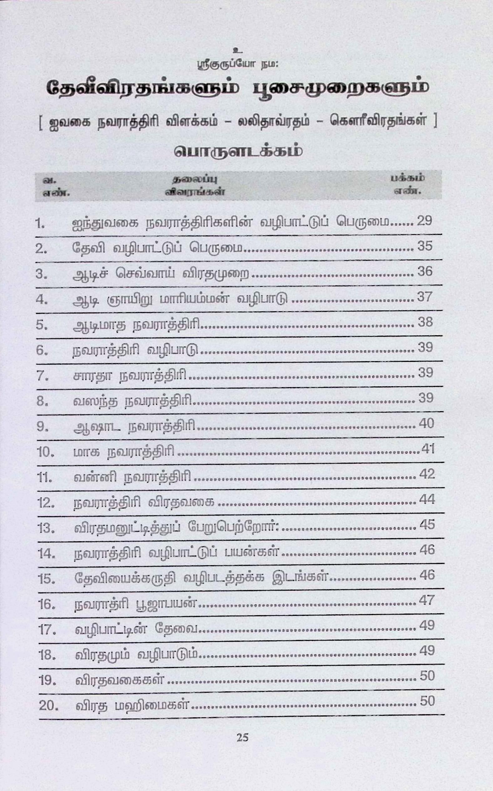 தேவீ விரதங்களும் பூசை முறைகளும் - Image 2
