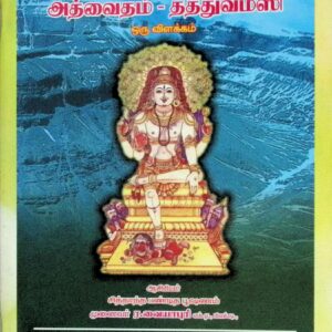 சைவ சித்தாந்த நோக்கில் அத்வைதம் – தத்துவமஸி – ஒரு விளக்கம்