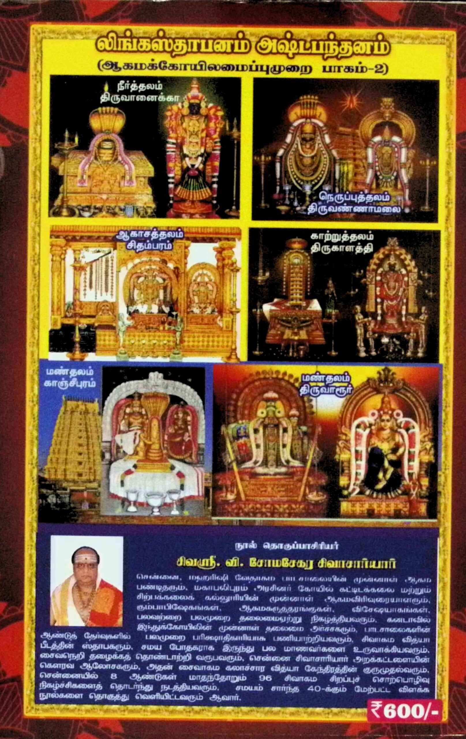 லிங்கஸ்தாபனம் அஷ்டபந்தனம் – ஆகமக் கோயில் அமைப்பு முறை – பாகம் 2 - Image 2